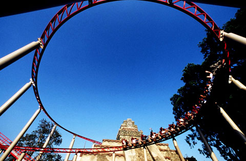 Vertex Productions - Portfolio - Knott's Berry Farm - Jaguar Coaster